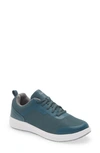 Sanita Concave Sneaker In Green