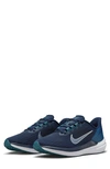 Nike Air Winflo 9 Running Shoe In Blue