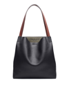 Rag & Bone Passenger Leather Tote Bag - Black Olive In Denim