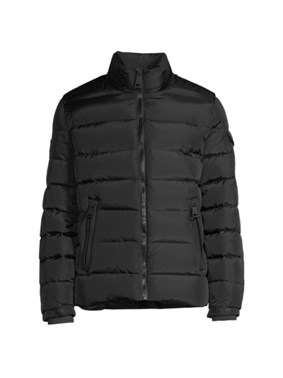 Sam Trail Down Puffer Coat In Black