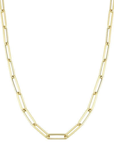 Oradina Women's 14k Yellow Gold Bond St. Necklace