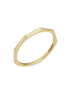 ORADINA WOMEN'S 14K YELLOW SOLID GOLD AFTER HOURS RING