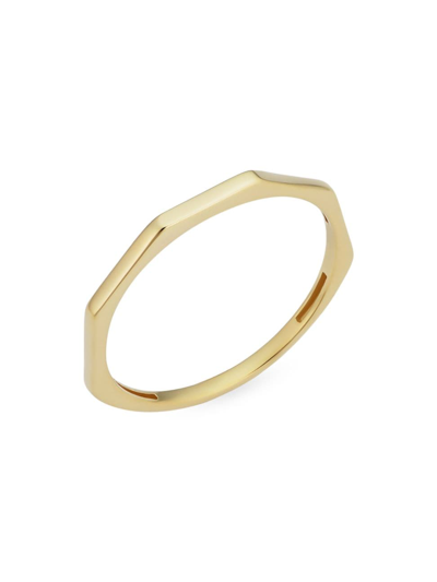Oradina Women's 14k Yellow Solid Gold After Hours Ring In Yellow Gold