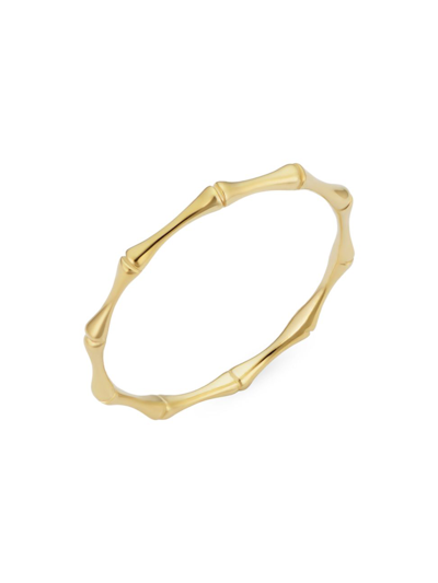 Oradina Women's 14k Yellow Solid Gold Amalfi Petite Ring In Yellow Gold
