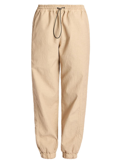 Jw Anderson Women's Drawcord Track Trousers In Neutrals