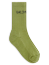 Balenciaga Women's  Tennis Socks In Light Khaki Black