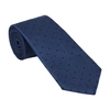 Brunello Cucinelli All-over Polka-dot Print Tie In Azure