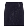 Brunello Cucinelli Sequin Embellished Mini Skirt In Anthracite
