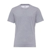 Brunello Cucinelli Crew Neck T-shirt In Medium Grey