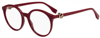 FENDI FENDI DEMO ROUND LADIES EYEGLASSES FF 0309 C9A 51