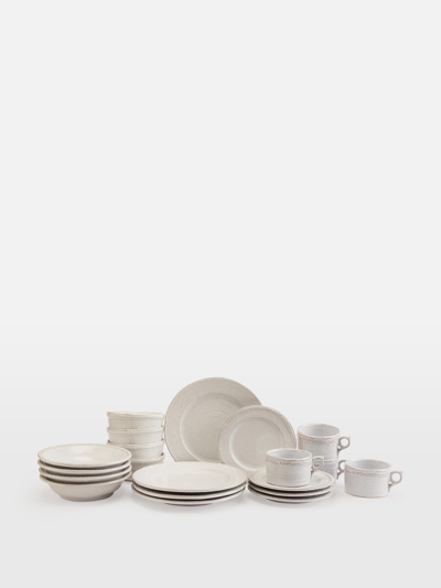 Soho Home Hillcrest White 20 Piece Dinnerware Set