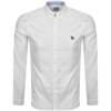 Paul Smith Ps By  Long Sleeved Shirt White In White