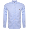 PAUL SMITH PAUL SMITH LONG SLEEVED SHIRT BLUE