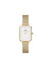 Daniel Wellington Quadro Lumine Pressed Evergold 26mm In White