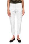 SANCTUARY REBEL CROP STRETCH COTTON PANTS