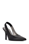 Nine West Ciser Slingback Pump In Black