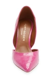 Kurt Geiger Bond 90 D'orsay Pump In Bright Pink