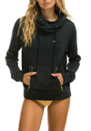 Aviator Nation Ninja Pullover Hoodie In Pink