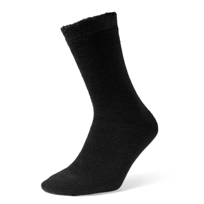 Eddie Bauer Men's Fireside Lounge Socks In Black