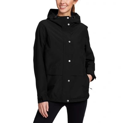 Eddie Bauer Women's Rainfoil Storm Jacket In Black