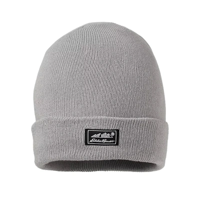 Eddie Bauer Thistle Wide-cuff Beanie In Grey