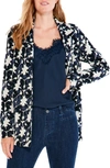 Nic + Zoe Women's Mosaic Mix Blazer In Black