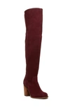 Kelsi Dagger Brooklyn Logan Over The Knee Boot In Garnet