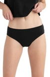 Kent 2-pack Compostable Organic Cotton Hipster Briefs In Black/ White