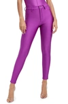 Good American Good Waist High Shine Compression Leggings In Pop Thistle