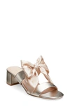 Jack Rogers Heidi Sandal In Platinum/ Champagne