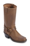 Frye Harness 12r Boot In Tan - Crazy Horse Leather