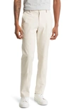 Peter Millar Pilot Flat Front Stretch Cotton Twill Pants In Stone
