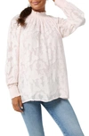 A PEA IN THE POD APPLIQUÉ MATERNITY BLOUSE