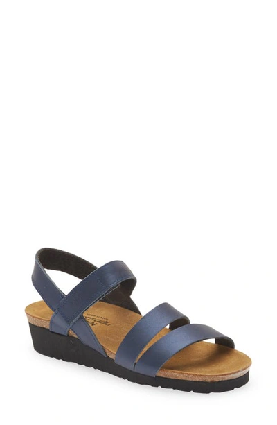 Naot 'kayla' Sandal In Polar Sea Leather