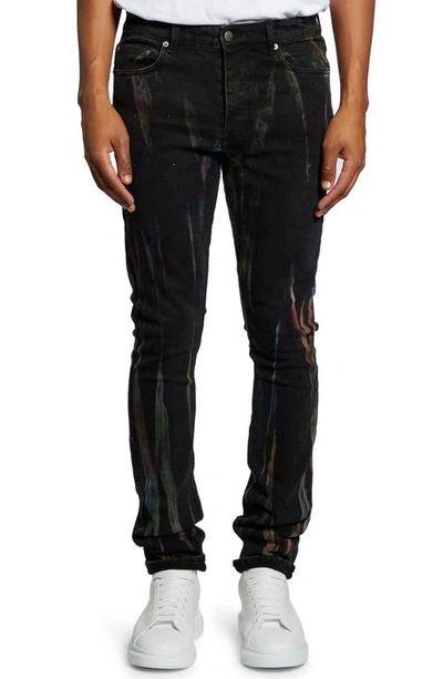 Ksubi Men's Chitch Refrakt Slim-fit Stretch Jeans In Black