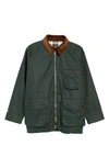 DRAKE'S DRAKE'S WATER REPELLENT WAXED COTTON COVERALL JACKET