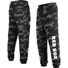 New Era Black Boston Red Sox Camo Jogger Pants In Black