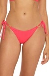 Becca Moon Ridge Bikini Bottoms In Grapefruit