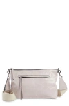 Isabel Marant Nessah Wardy Leather Crossbody Bag In Pink