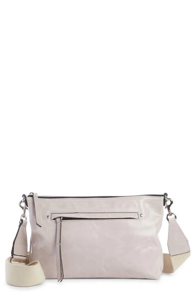 Isabel Marant Nessah Wardy Leather Crossbody Bag In Pink