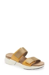 Naot Calliope Slide Sandal In Marigold Leather