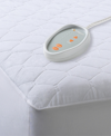 Beautyrest Microfiber Full Electric Mattress Pad With 3m Scotchgard In White