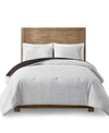 MADISON PARK SAWYER FAUX FUR COMFORTER SETS