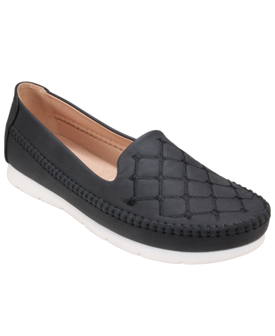 Gc Shoes Soria Black Flat Sandals