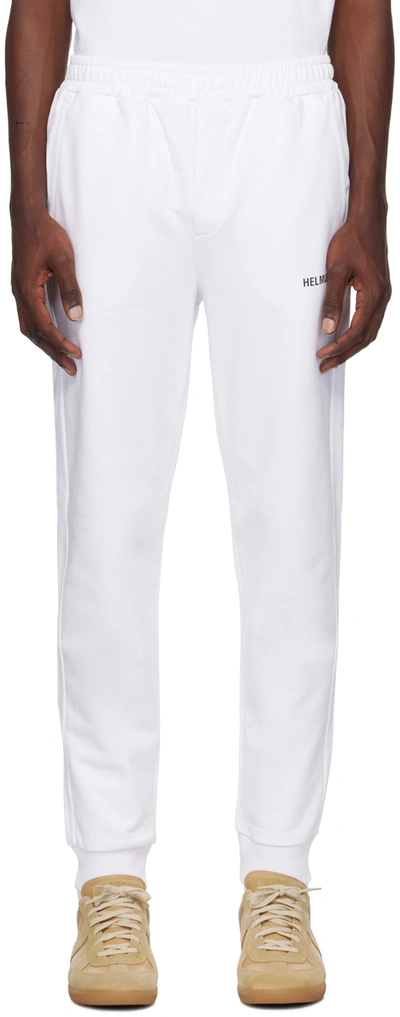 Helmut Lang White Core Lounge Pants In White - 100