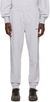 Helmut Lang Gray Core Lounge Pants In Vapor Heather - Ueh