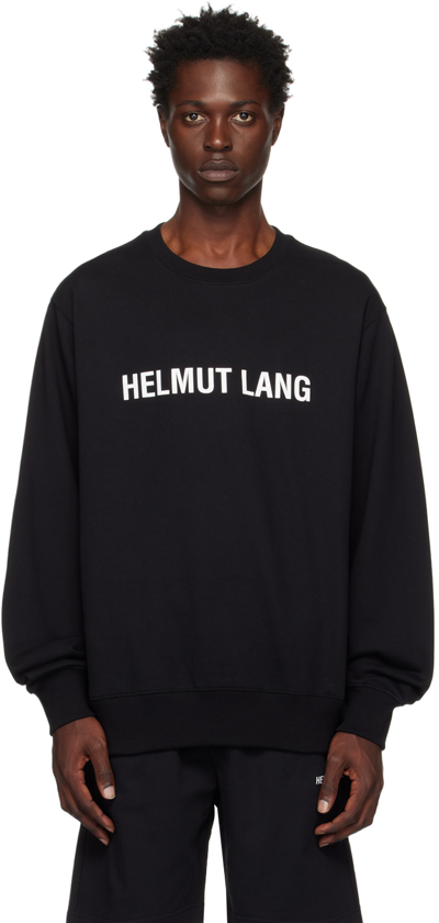 Helmut Lang Black Core Crewneck In Black - 001