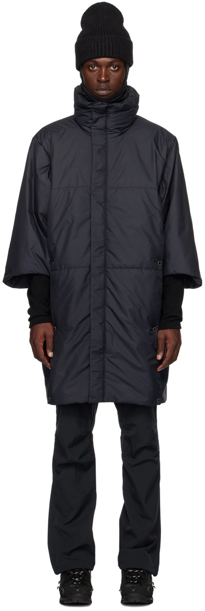 Houdini Black 'the Cloud' Jacket In 910 Rock Black
