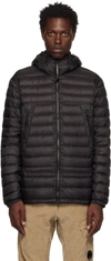 C.p. Company Dd Shell Goggle Down-filled Jacket In 999 Black