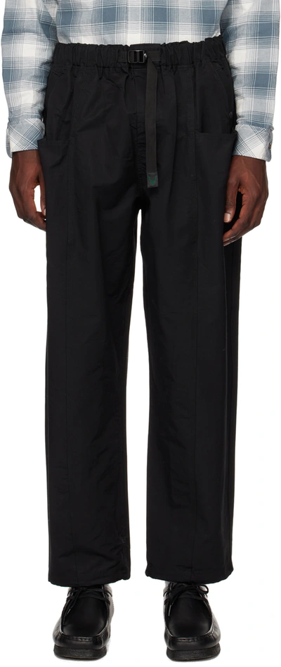 South2 West8 Black Belted Trousers In B-black